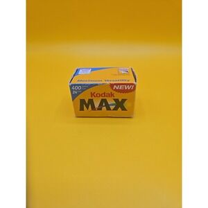 Kodak MAX 35mm Film 400 speed Exp 02/2003 Unopened